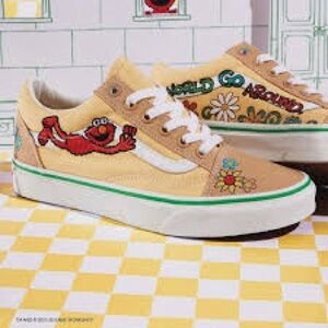 Women’s size 9 Elmo Vans